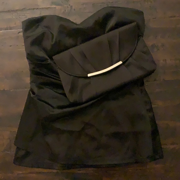 Le château Satin top with free clutch - Picture 2 of 4